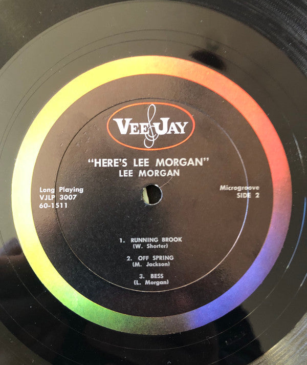 Lee Morgan - Here's Lee Morgan (Vinyl, LP, Album, Repress, Stereo) Very Good Plus (VG+) / No Cover