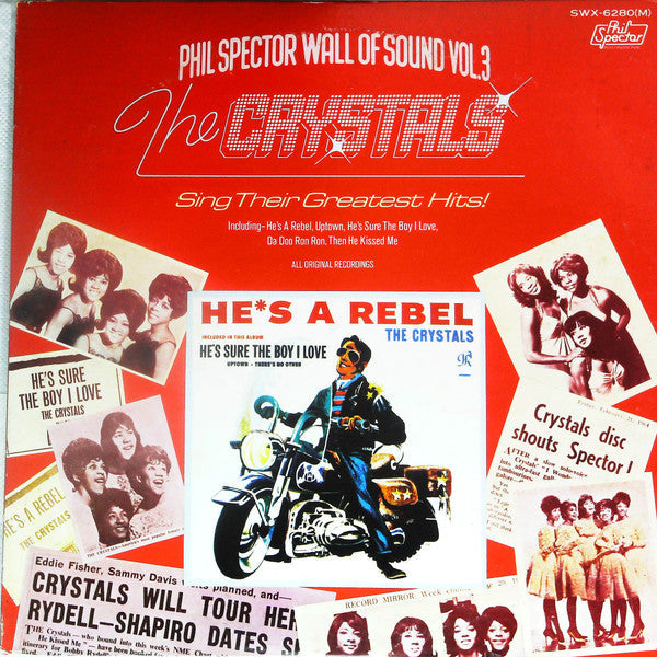 The Crystals - The Crystals Sing Their Greatest Hits (Vinyl, LP, Compilation, Reissue, Mono) Very Good Plus (VG+) / Very Good Plus (VG+)