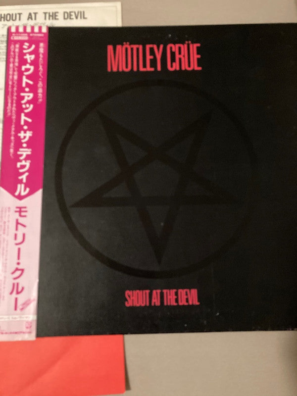 Mötley Crüe - Shout At The Devil (Vinyl, LP, Album, Promo, Stereo) Near Mint (NM or M-) / Very Good Plus (VG+)