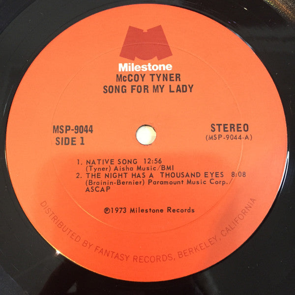 McCoy Tyner - Song For My Lady (Vinyl, LP, Album) Very Good (VG) / Very Good Plus (VG+)