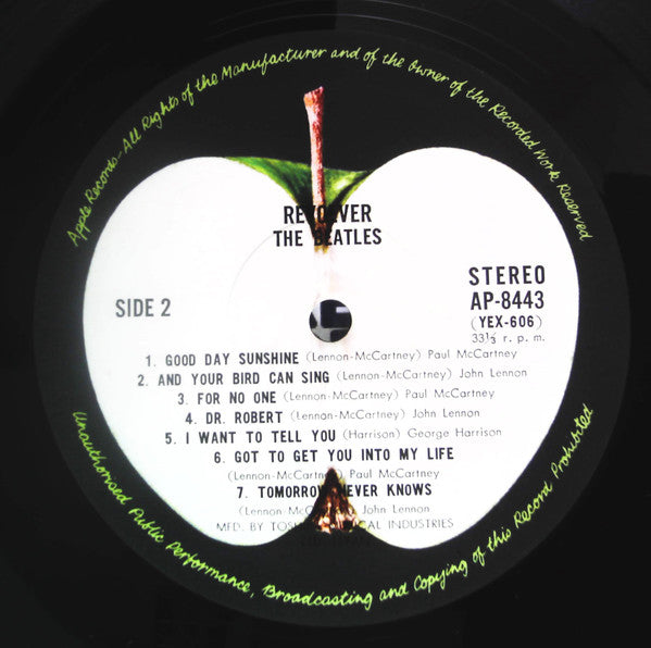 The Beatles - Revolver (Vinyl, LP, Album, Reissue, Stereo)