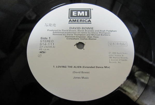 David Bowie - Loving The Alien (Vinyl, 12", 45 RPM, Promo)