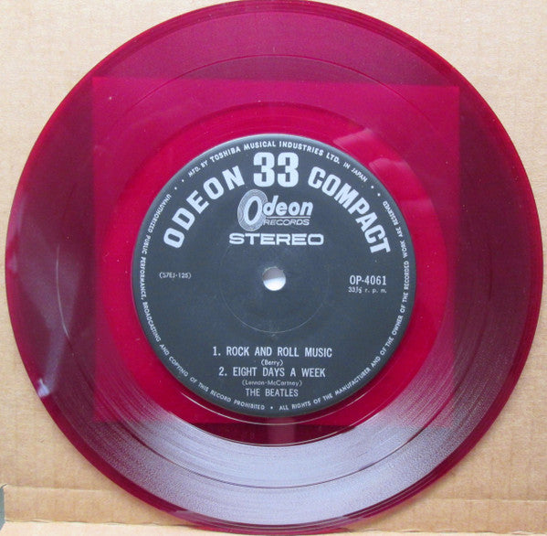 The Beatles - Rock And Roll Music (Vinyl, 7", 33 ⅓ RPM) Good Plus (G+) / Very Good (VG)