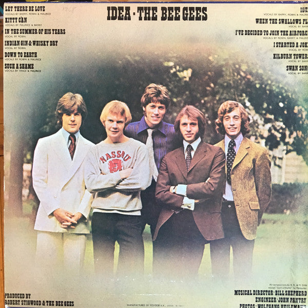 Bee Gees - Idea (Vinyl, LP, Album, Stereo) Very Good Plus (VG+) / Very Good (VG)
