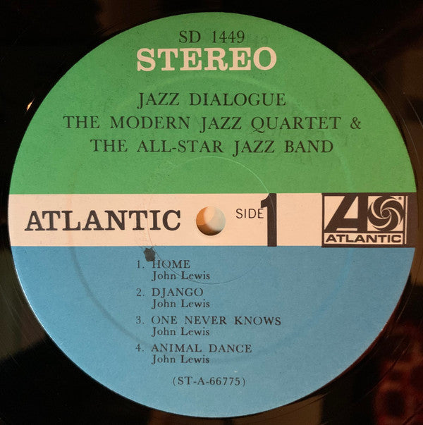 The Modern Jazz Quartet - Jazz Dialogue (Vinyl, LP, Album, Repress, Stereo) Good Plus (G+) / Good (G)