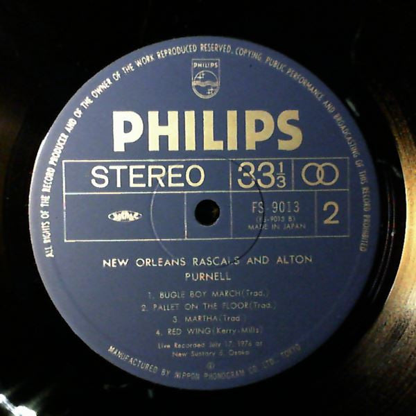 New Orleans Rascals - New Orleans Rascals & Alton Purnell (Vinyl, L...