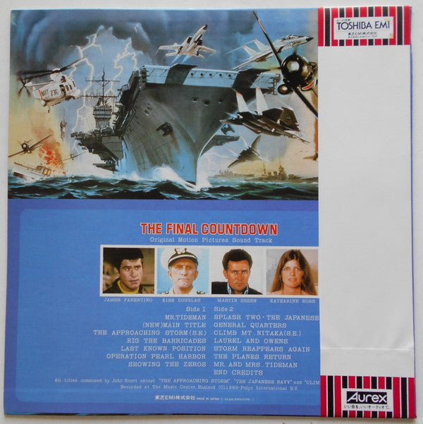 John Scott - The Final Countdown (Vinyl, LP, Album) Very Good Plus (VG+) / Good Plus (G+)