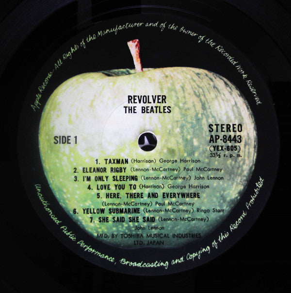 The Beatles - Revolver = リボルバー (Vinyl, LP, Album, Reissue, Stereo) Near Mint (NM or M-) / Very Good Plus (VG+)