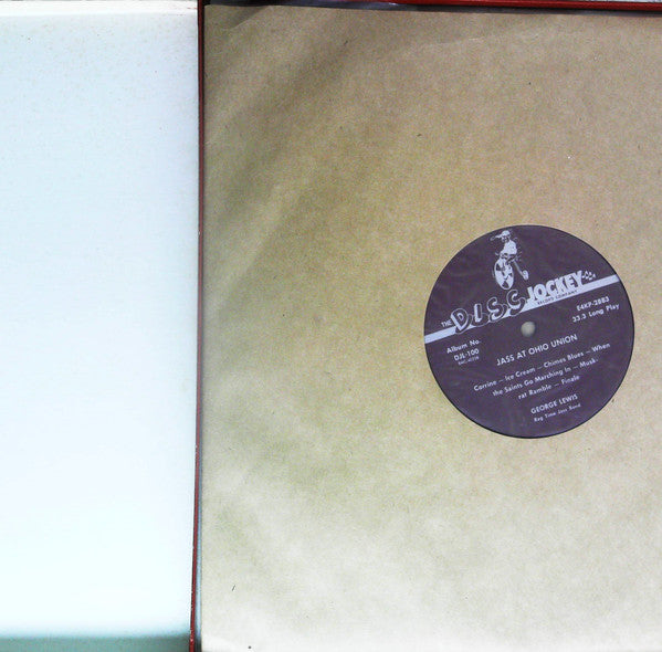 George Lewis' Ragtime Band - Jass At The Ohio Union (2xVinyl, LP) Near Mint (NM or M-) / Very Good Plus (VG+)