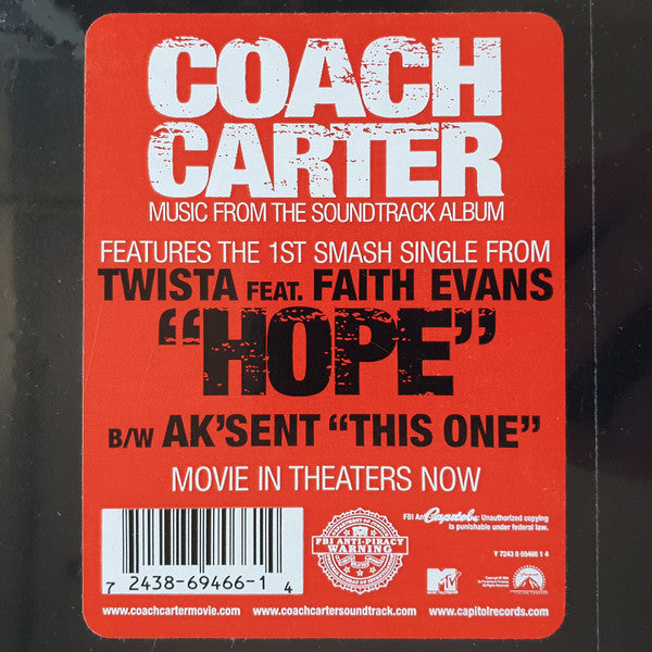 Twista - Hope / This One (Vinyl, 12", 33 ⅓ RPM) Very Good Plus (VG+) / Generic