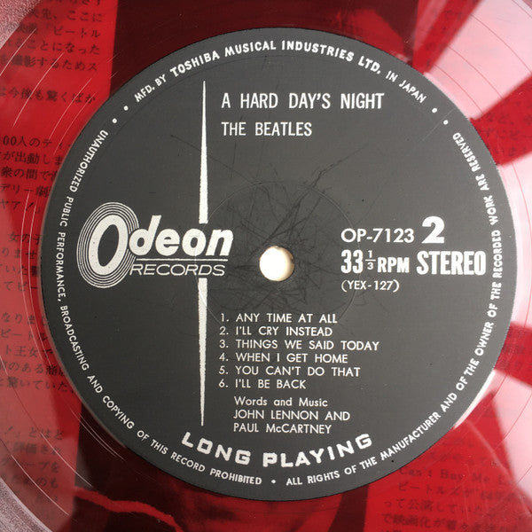 The Beatles - A Hard Day's Night (Vinyl, LP, Album, Repress, Stereo) Good Plus (G+) / Very Good (VG)