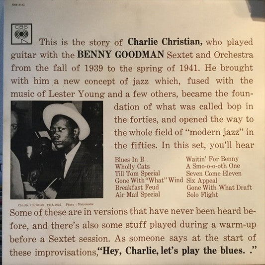 Charlie Christian - With The Benny Goodman Sextet And Orchestra (Vinyl, LP, Compilation) Very Good Plus (VG+) / Very Good (VG)