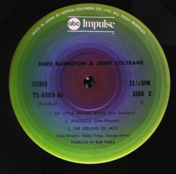 Duke Ellington - Duke Ellington & John Coltrane (Vinyl, LP, Album, Misprint, Reissue, Stereo) Very Good Plus (VG+) / Good Plus (G+)