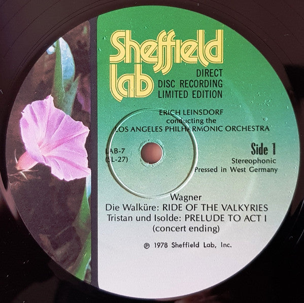 Richard Wagner - Die Walküre: Ride Of The Valkyries / Tristan Und Isolde: Prelude To Act I / Götterdämmerung: Siegfried's Funeral Music / Siegfried: Forest Murmurs (Vinyl, LP, Limited Edition, Stereo) Very Good Plus (VG+) / Very Good Plus (VG+)