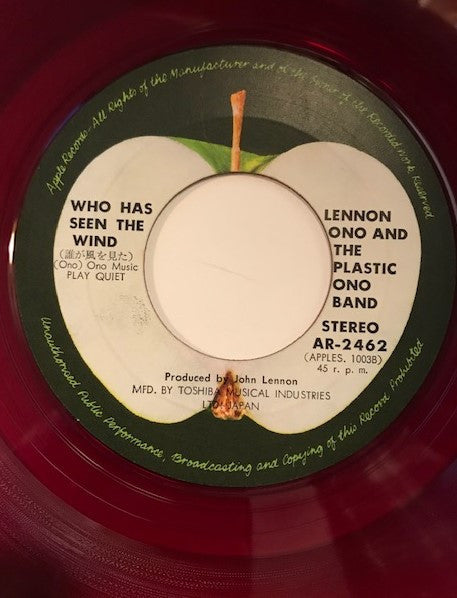 John Lennon - Instant Karma (Vinyl, 7", 45 RPM) Very Good Plus (VG+) / Very Good Plus (VG+)