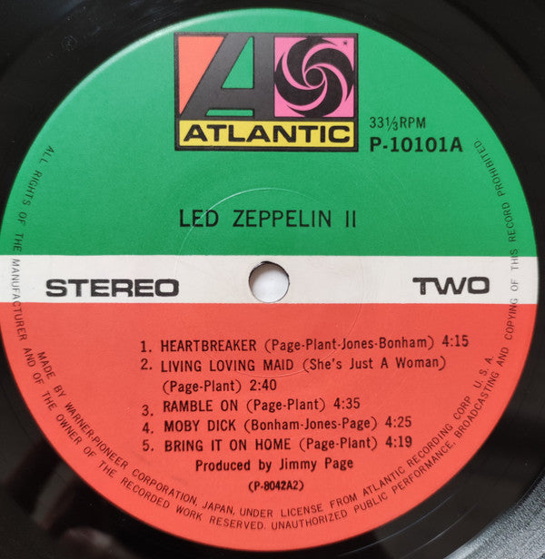Led Zeppelin - Led Zeppelin II = レッド・ツェッペリン II (Vinyl, LP, Album, R...