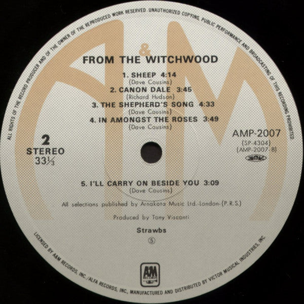Strawbs - From The Witchwood (Vinyl, LP, Album, Reissue) Very Good Plus (VG+) / Very Good Plus (VG+)