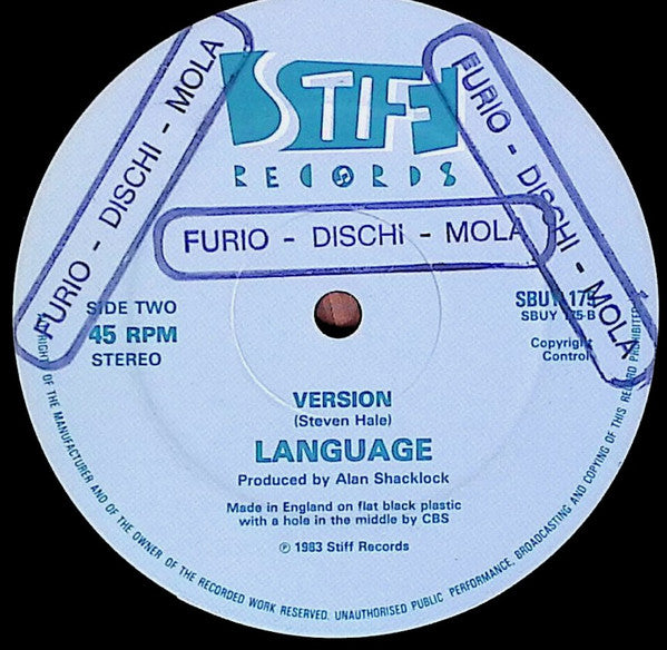 Language (4) - We're Celebrating (Vinyl, 12", 45 RPM) Very Good (VG) / Very Good Plus (VG+)