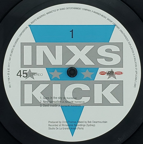 INXS - Kick (2xVinyl, LP, 45 RPM, Album, Reissue, Remastered, Stereo) Near Mint (NM or M-) / Near Mint (NM or M-)