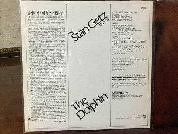 Stan Getz Quartet - The Dolphin (Vinyl, LP, Album) Very Good Plus (VG+) / Very Good (VG)