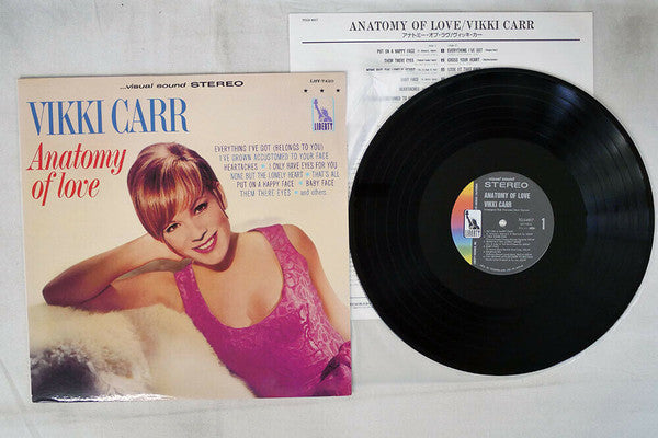 Vikki Carr - Anatomy Of Love (Vinyl, LP, Album, Reissue, Stereo) Near Mint (NM or M-) / Near Mint (NM or M-)