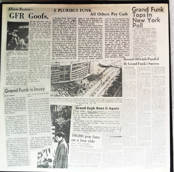 Grand Funk Railroad - Mark, Don & Mel 1969-71 (2xVinyl, LP, Compilation) Very Good (VG) / Very Good Plus (VG+)
