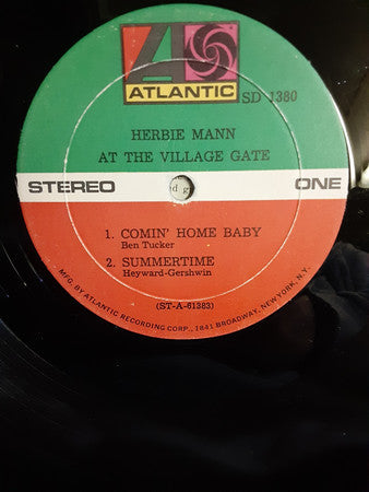 Herbie Mann - Herbie Mann At The Village Gate (Vinyl, LP, Album, Reissue, Stereo) Very Good Plus (VG+) / Very Good (VG)