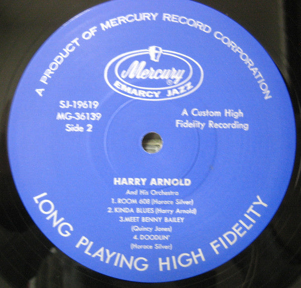 Harry Arnold - Harry Arnold + Big Band + Quincy Jones = Jazz! (Vinyl, LP, Album, Reissue) Near Mint (NM or M-) / Near Mint (NM or M-)