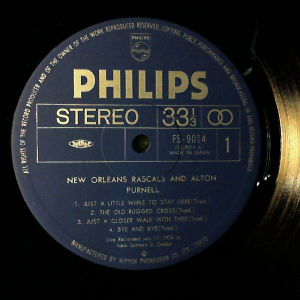 New Orleans Rascals - New Orleans Rascals & Alton Purnell (Vinyl, L...