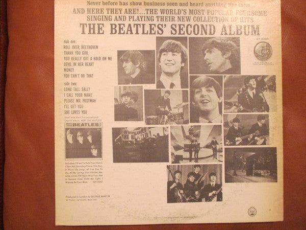 The Beatles - The Beatles' Second Album (Vinyl, LP, Album, Reissue, Stereo) Very Good Plus (VG+) / Very Good (VG)
