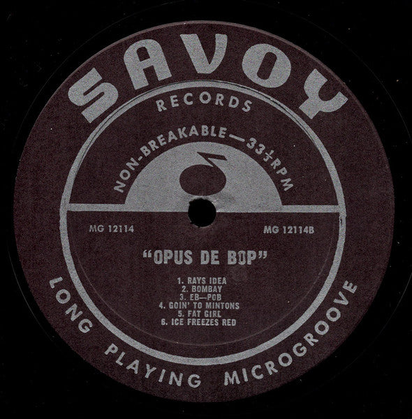 Stan Getz - Opus De Bop (Vinyl, LP, Compilation, Reissue, Mono)
