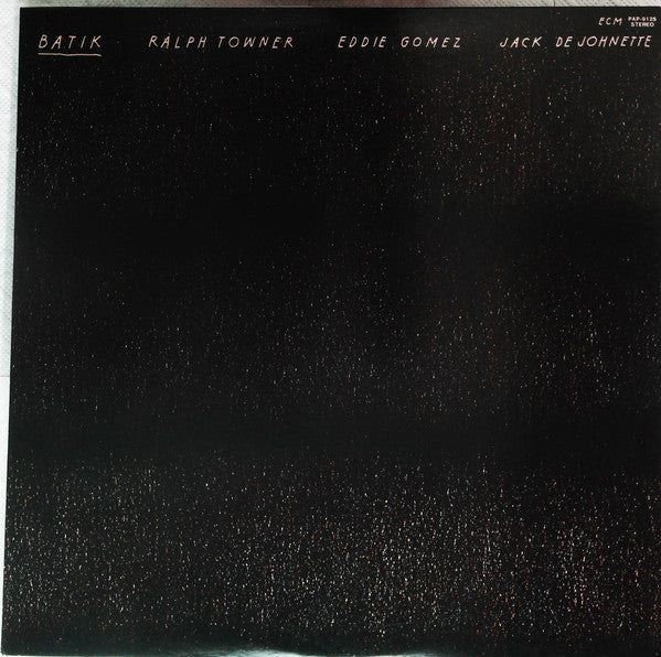 Ralph Towner - Batik (Vinyl, LP, Album) Very Good Plus (VG+) / Very Good Plus (VG+)