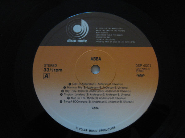 ABBA - ABBA (Vinyl, LP, Album, Reissue) Very Good Plus (VG+) / Very Good (VG)