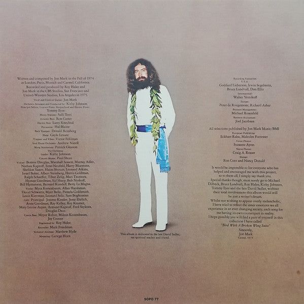 Jon Mark - Song For A Friend (Vinyl, LP, Album) Good Plus (G+) / Good (G)