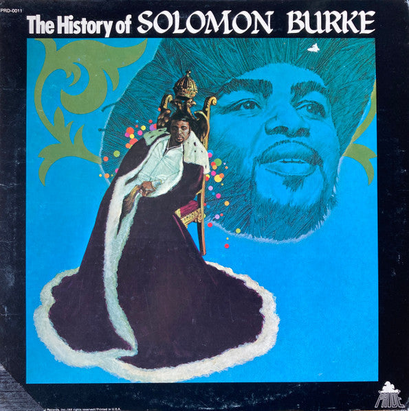 Solomon Burke - The History Of Solomon Burke (Vinyl, LP, Compilation, Stereo) Very Good Plus (VG+) / Good (G)