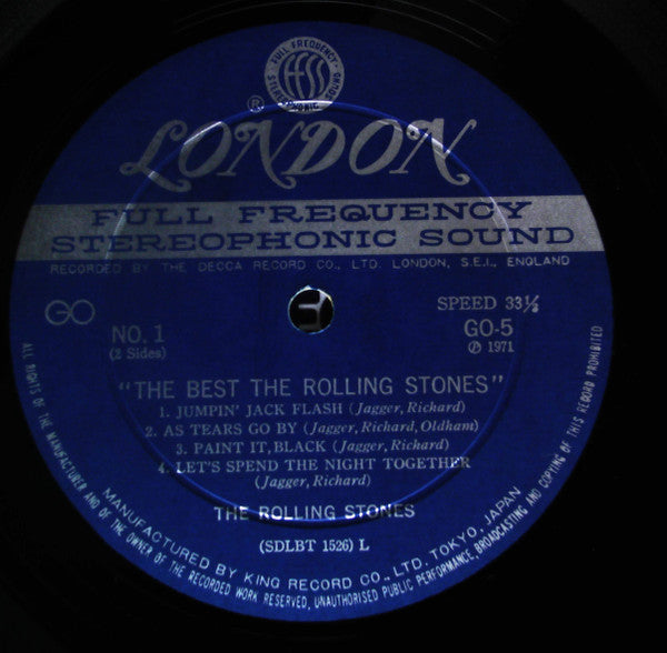 The Rolling Stones - The Best The Rolling Stones (Vinyl, LP, Compilation, Stereo) Very Good (VG) / Very Good (VG)