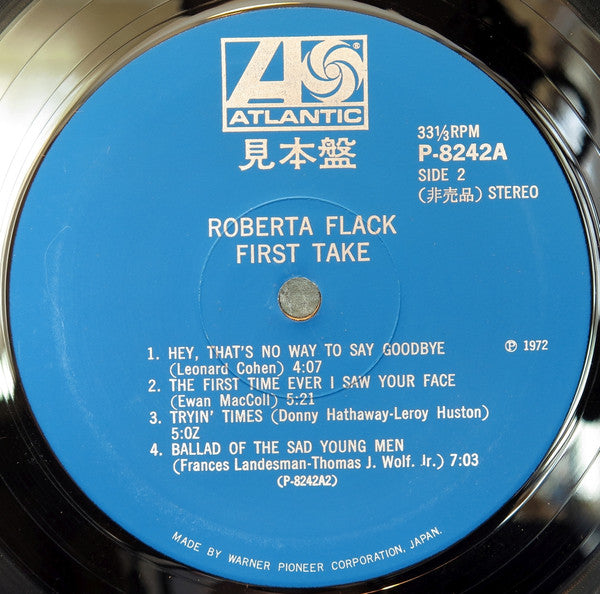 Roberta Flack - First Take (Vinyl, LP, Album, Promo, Reissue) Very Good Plus (VG+) / Very Good Plus (VG+)