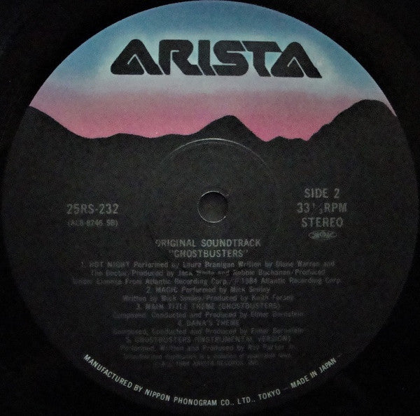 Various - Ghostbusters - Original Soundtrack Album (Vinyl, LP, Album) Very Good Plus (VG+) / Very Good Plus (VG+)