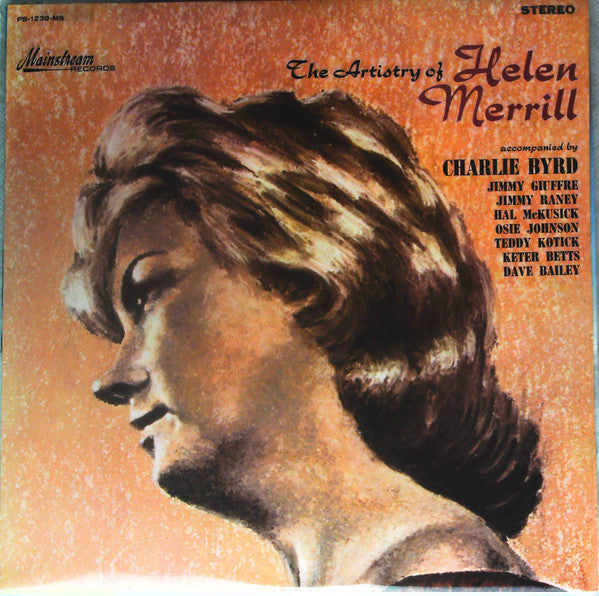 Helen Merrill - The Artistry Of Helen Merrill (Vinyl, LP, Album, Stereo) Good Plus (G+) / Very Good (VG)