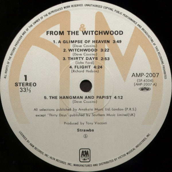 Strawbs - From The Witchwood (Vinyl, LP, Album, Reissue) Very Good Plus (VG+) / Very Good Plus (VG+)