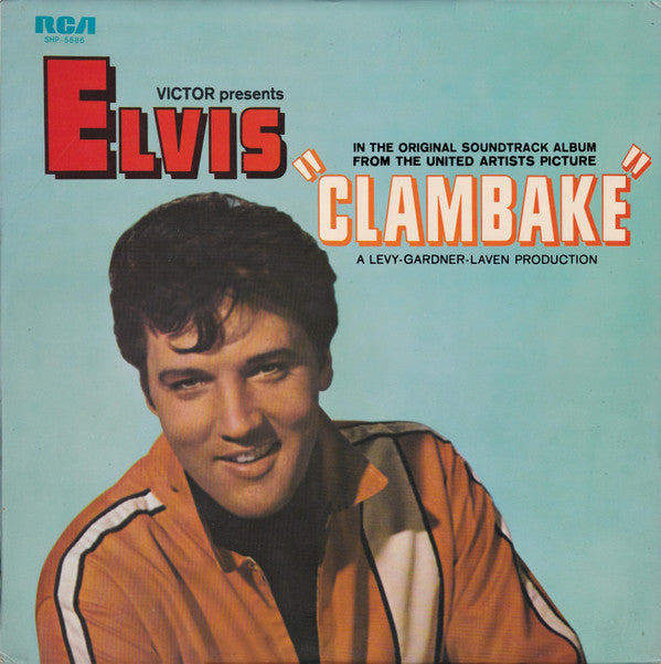 Elvis Presley - Clambake = ブルー・マイアミ (Vinyl, LP, Album, Repress) Very Good Plus (VG+) / Very Good Plus (VG+)