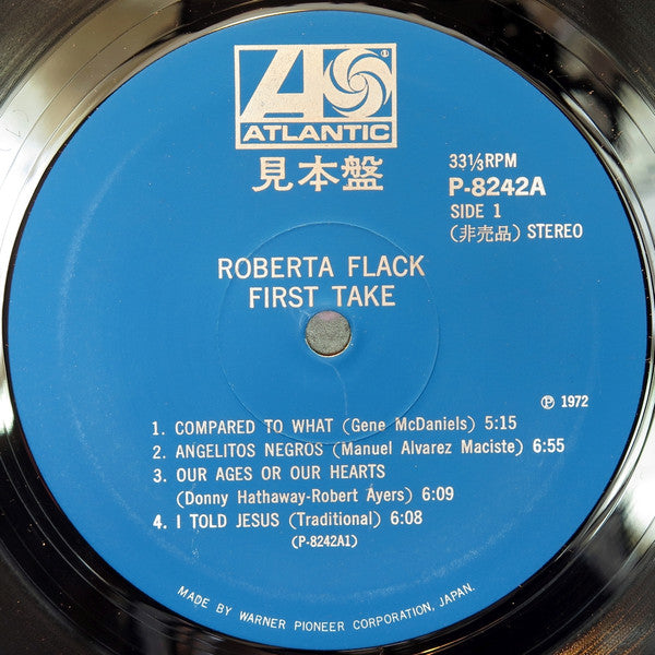 Roberta Flack - First Take (Vinyl, LP, Album, Promo, Reissue) Very Good Plus (VG+) / Very Good Plus (VG+)