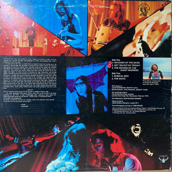 Genesis - Live (Vinyl, LP, Album) Very Good (VG) / Very Good (VG)