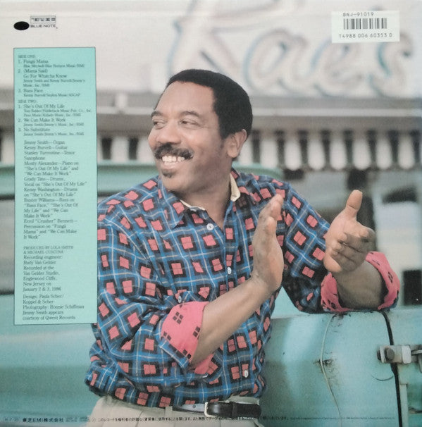 Jimmy Smith - Go For Whatcha Know (Vinyl, LP) Very Good Plus (VG+) / Very Good (VG)