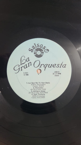 La Gran Orquesta - Borron Y Cuenta Nueva (Vinyl, LP, Album, Stereo) Very Good Plus (VG+) / Very Good Plus (VG+)
