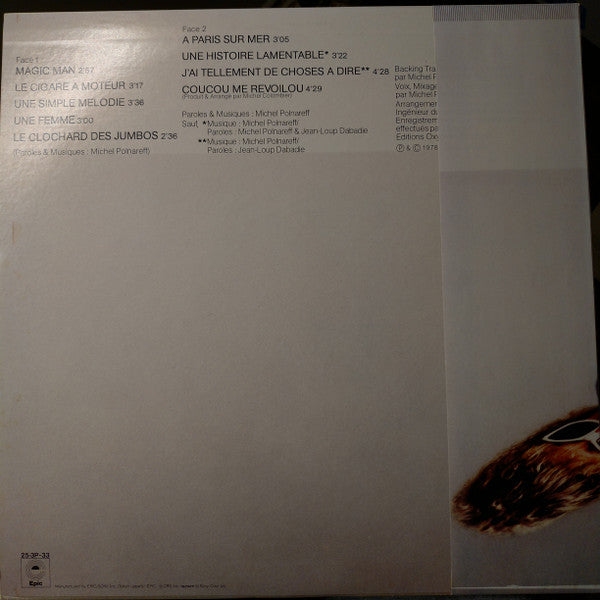 Michel Polnareff - Coucou Me Revoilou (Vinyl, LP, Album, Promo) Near Mint (NM or M-) / Very Good (VG)