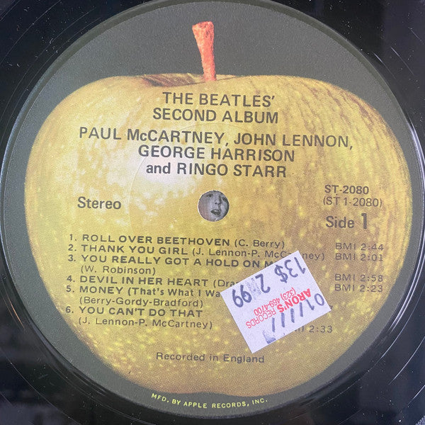 The Beatles - The Beatles' Second Album (Vinyl, LP, Album, Reissue, Stereo) Good Plus (G+) / Fair (F)