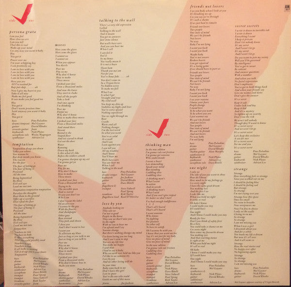 Joan Armatrading - Secret Secrets (Vinyl, LP, Album) Very Good (VG) / Very Good Plus (VG+)