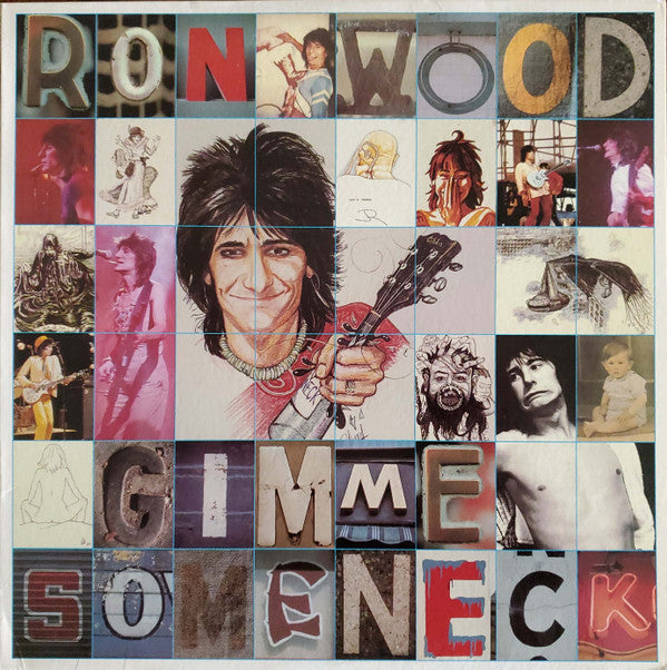 Ron Wood - Gimme Some Neck (Vinyl, LP, Album, Stereo) Good Plus (G+) / Very Good Plus (VG+)