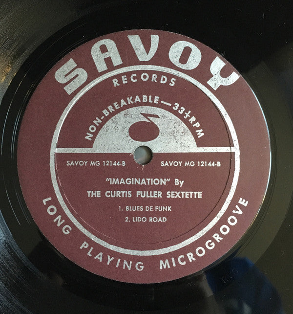 The Curtis Fuller Sextet - Imagination (Vinyl, LP, Album, Mono) Very Good (VG) / Good (G)